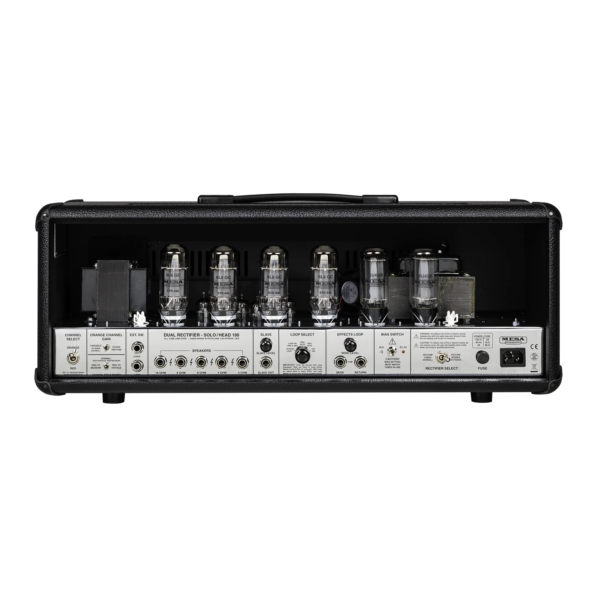 Mesa/Boogie 90s Dual Rectifier Head, Blackout - Image 2