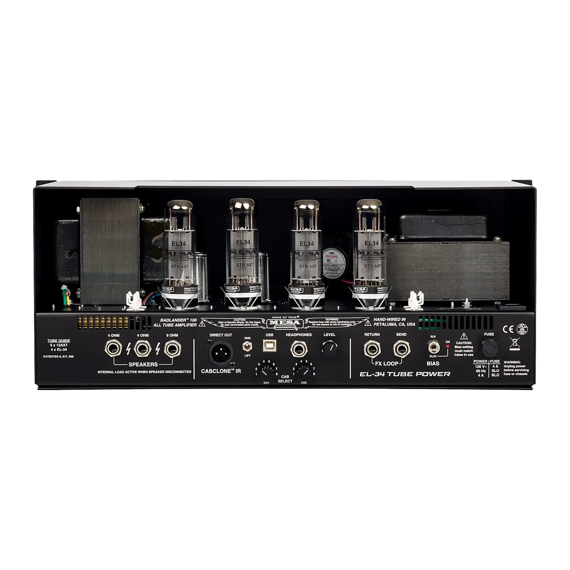 Mesa/Boogie Badlander 100 Rackmount Head, Black - Image 2