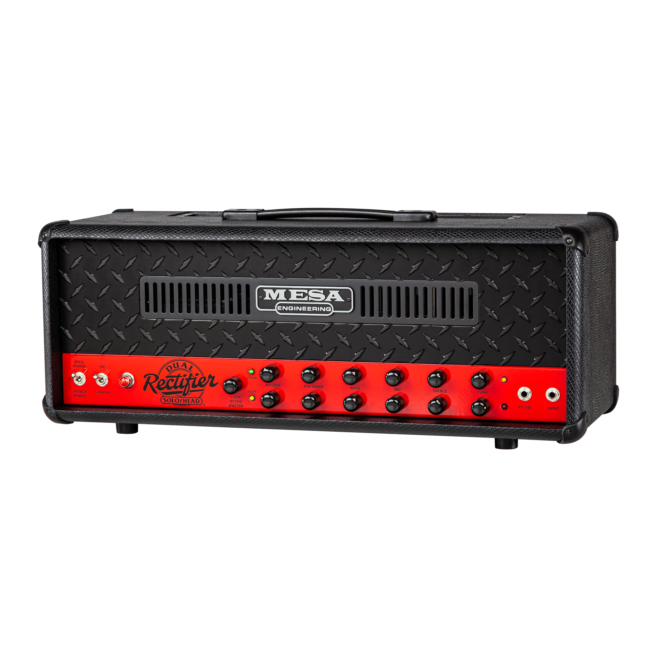 Mesa/Boogie Custom Configured 90s Dual Rectifier Head, Black Snakeskin, Limited - Image 4