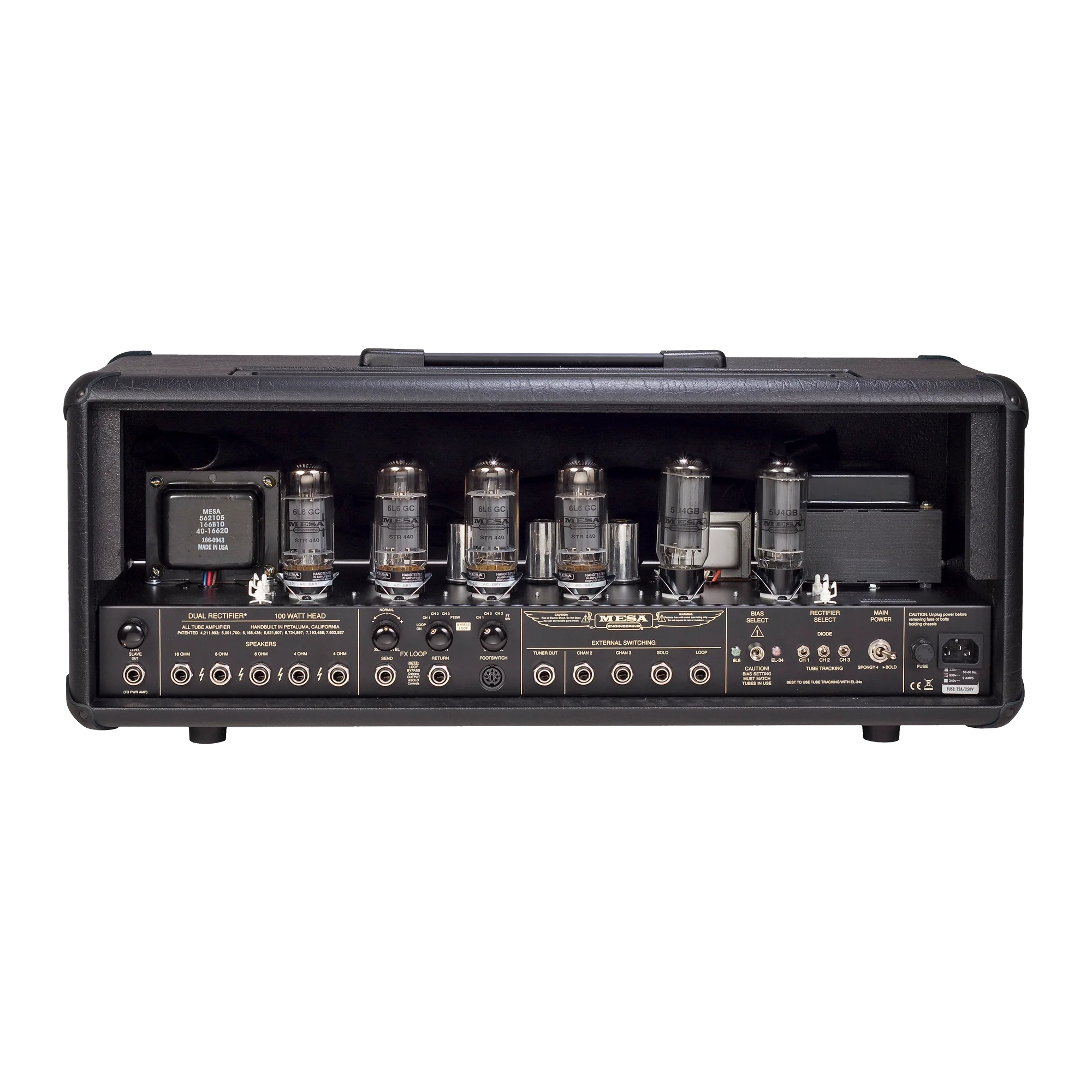 Mesa/Boogie Dual Rectifier Head, Black Taurus - Image 2