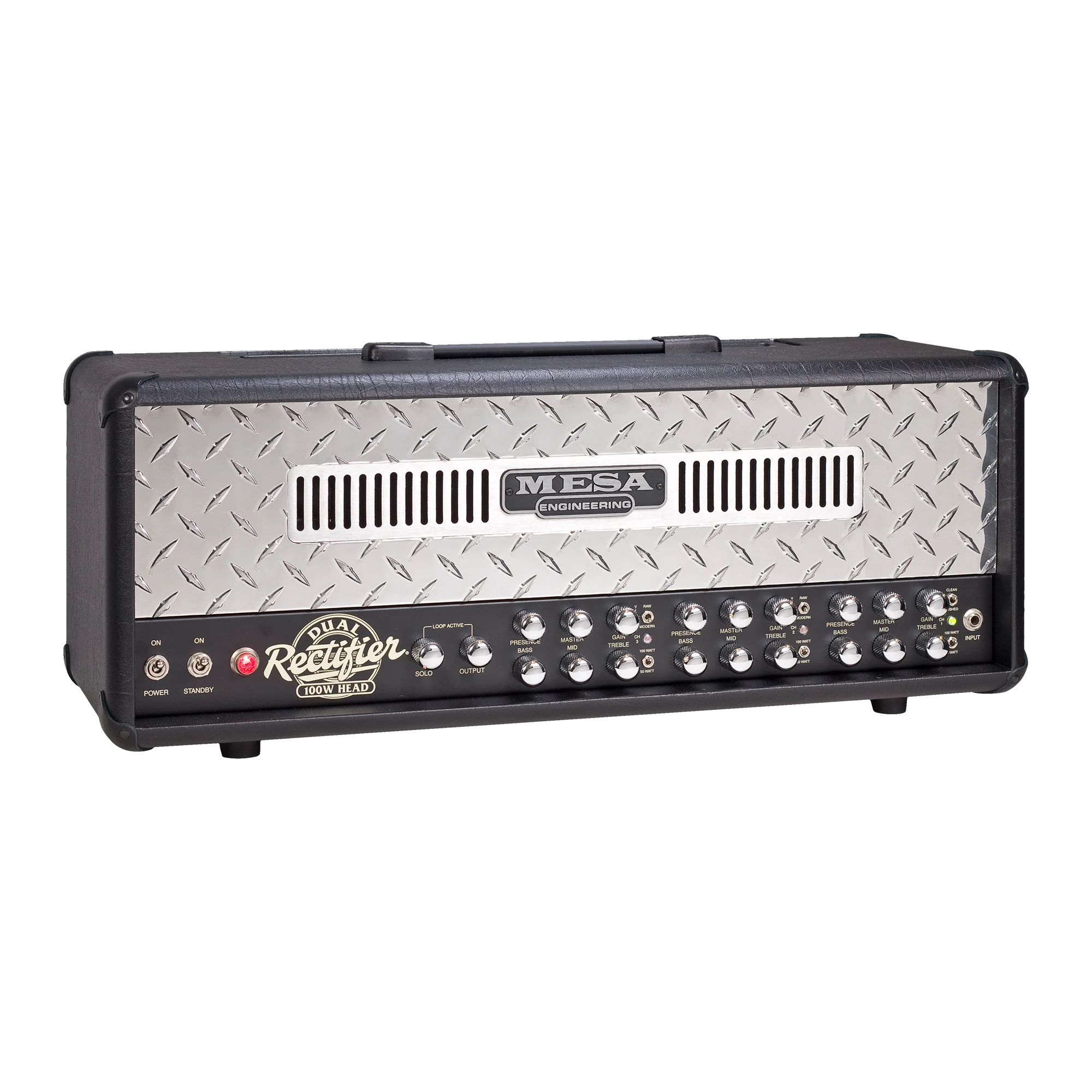 Mesa/Boogie Dual Rectifier Head, Black Taurus - Image 3