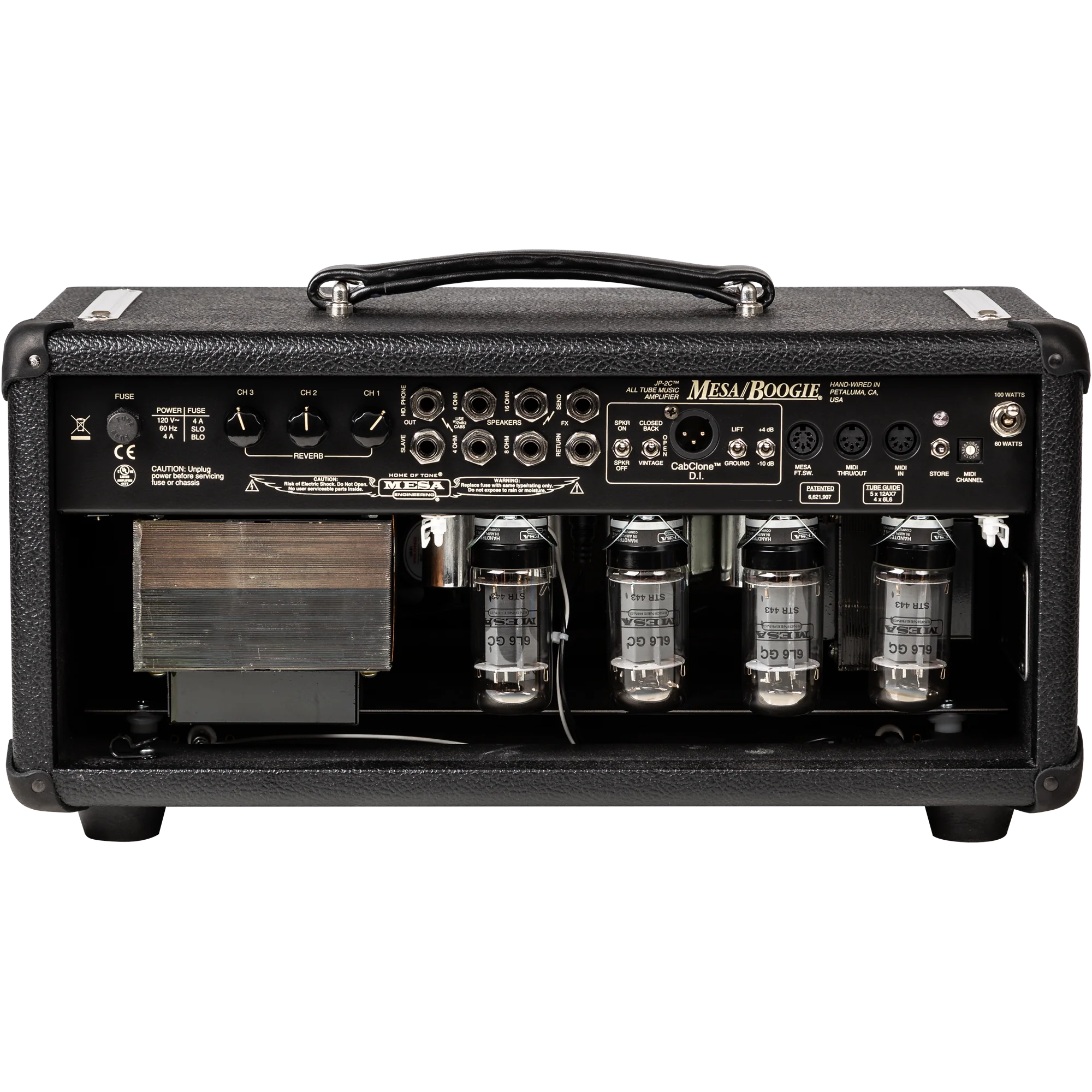 Mesa/Boogie JP-2C Head, Black Bronco, EU - Image 2