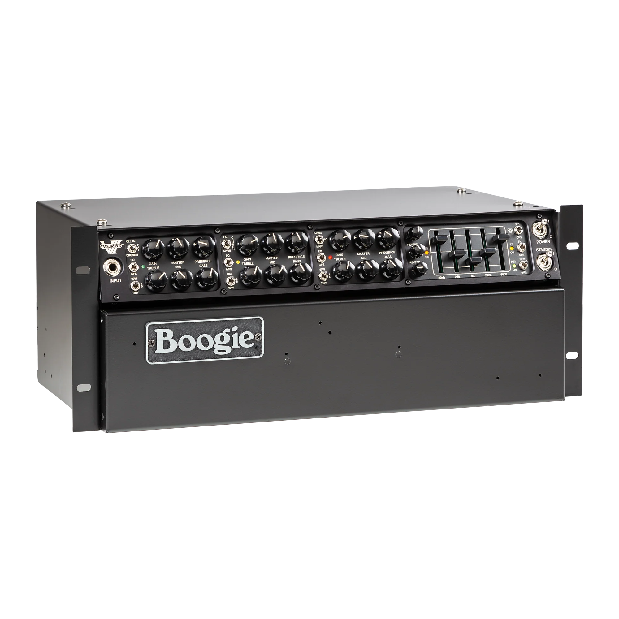 Mesa/Boogie Mark VII Rackmount Head, Black - Image 3