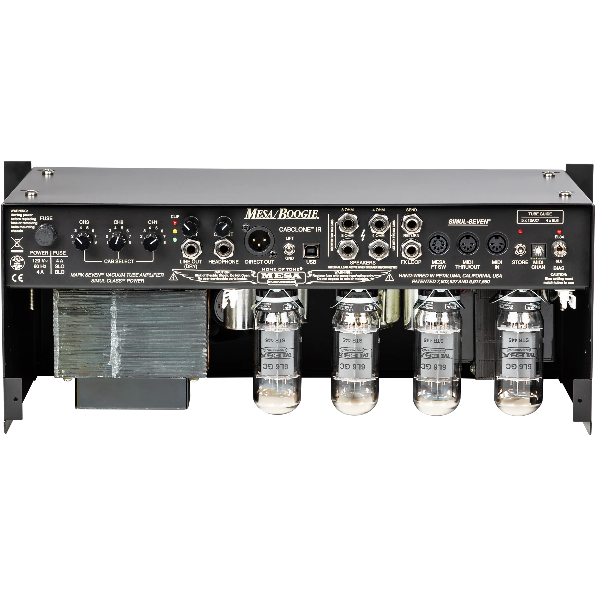 Mesa/Boogie Mark VII Rackmount Head, UK, Black - Image 2