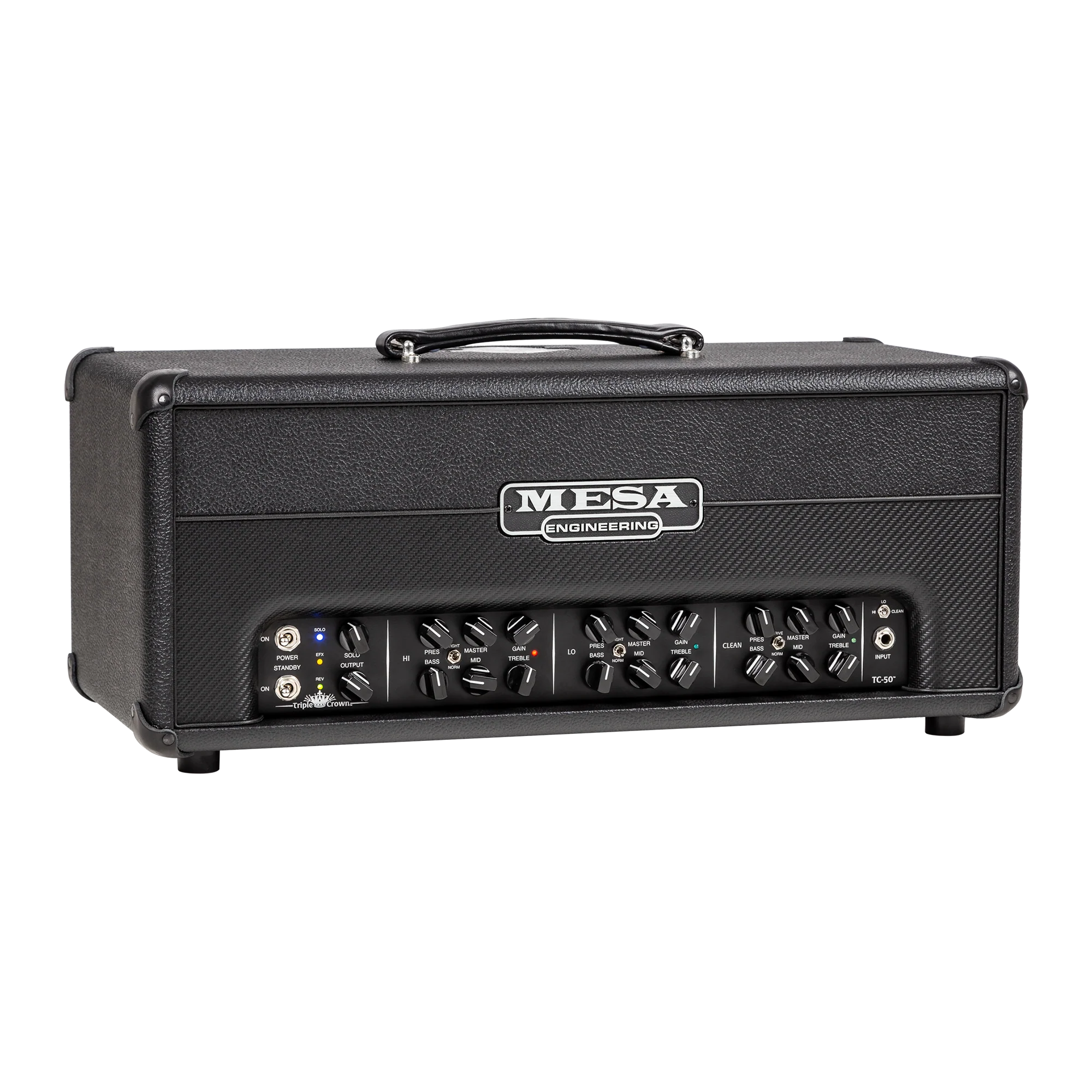 Mesa/Boogie Triple Crown 50 Head, Black Bronco - Image 3