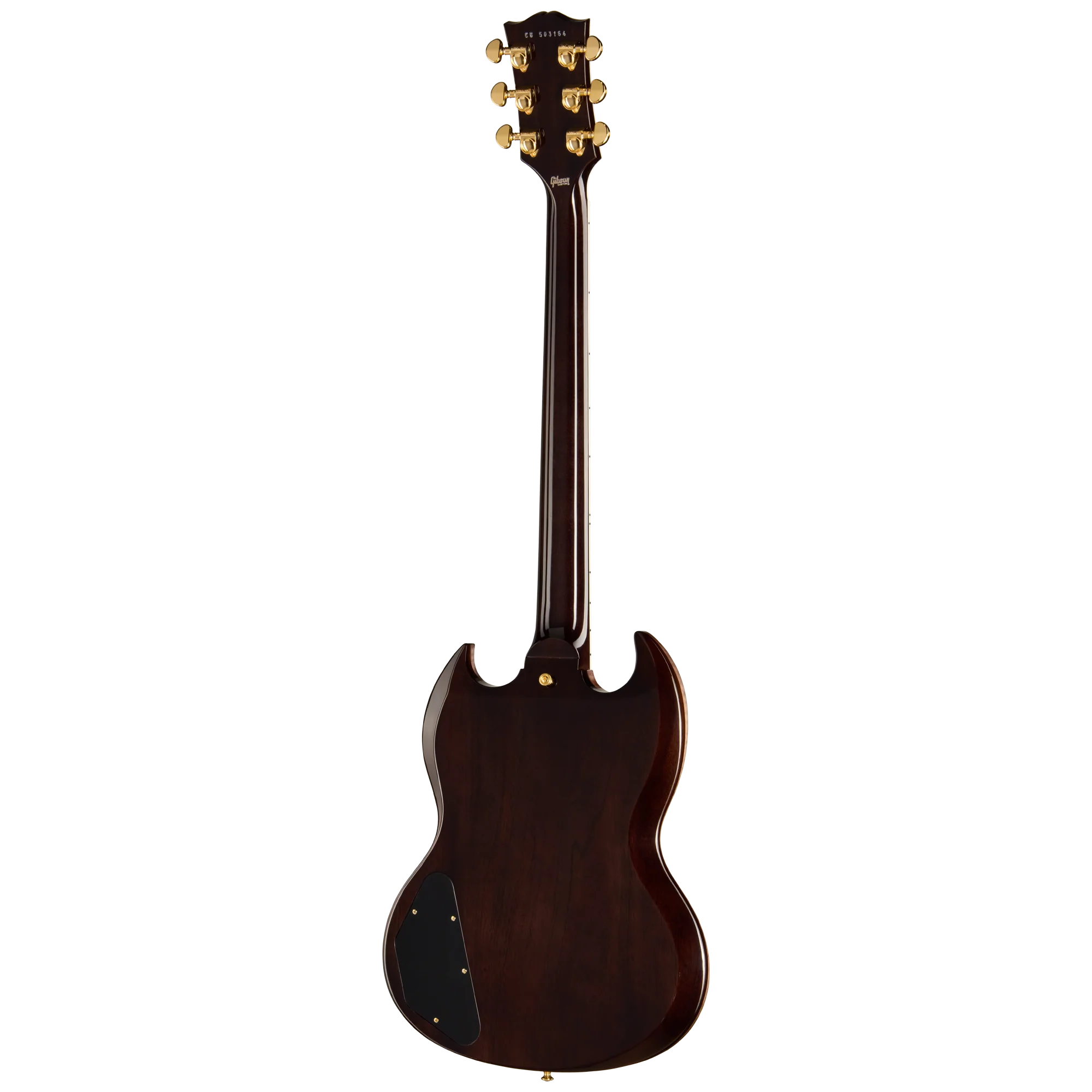 Gibson Custom SG Custom with Figured Maple Heartwood Top, Gloss, Light Charcoal - Image 4